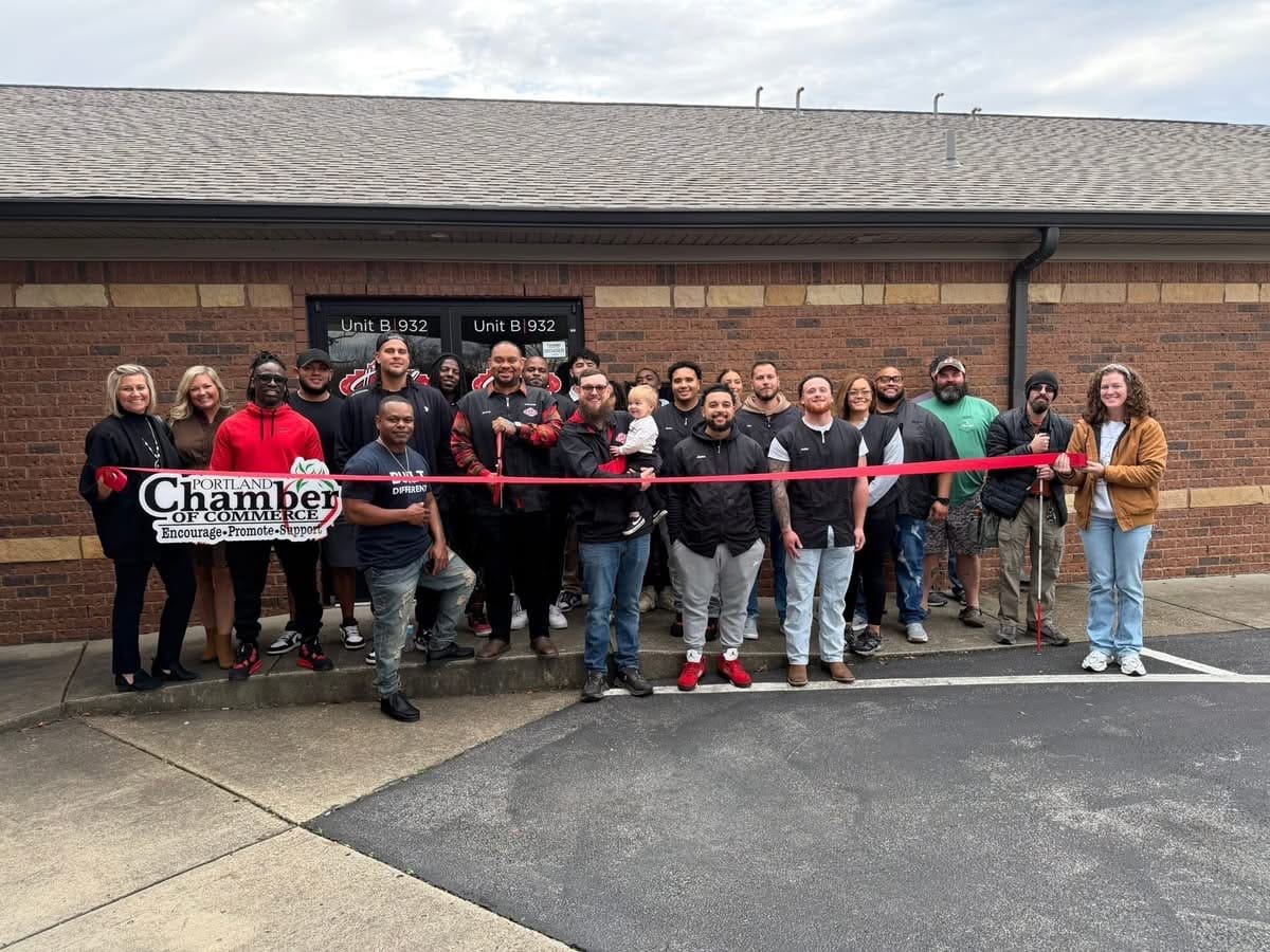 Skillz Barber Academy ribbon cutting with the Portland Chamber of Commerce